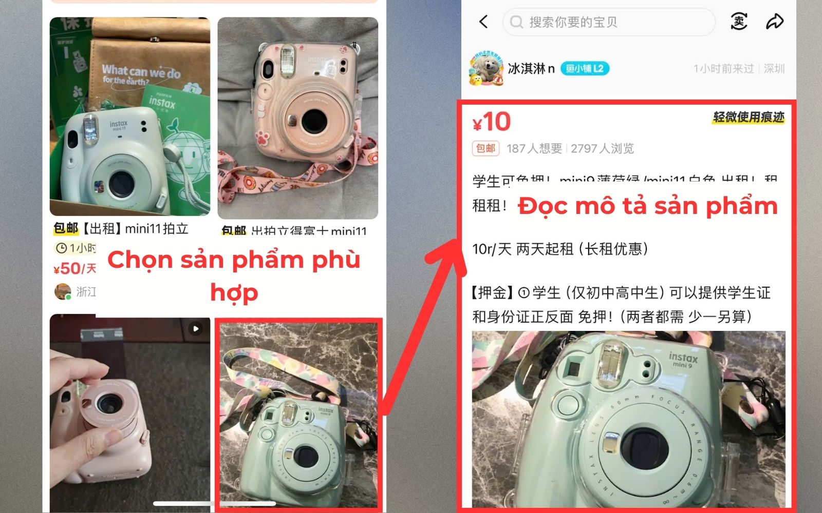 Cách mua hàng trên xianyu về Việt Nam