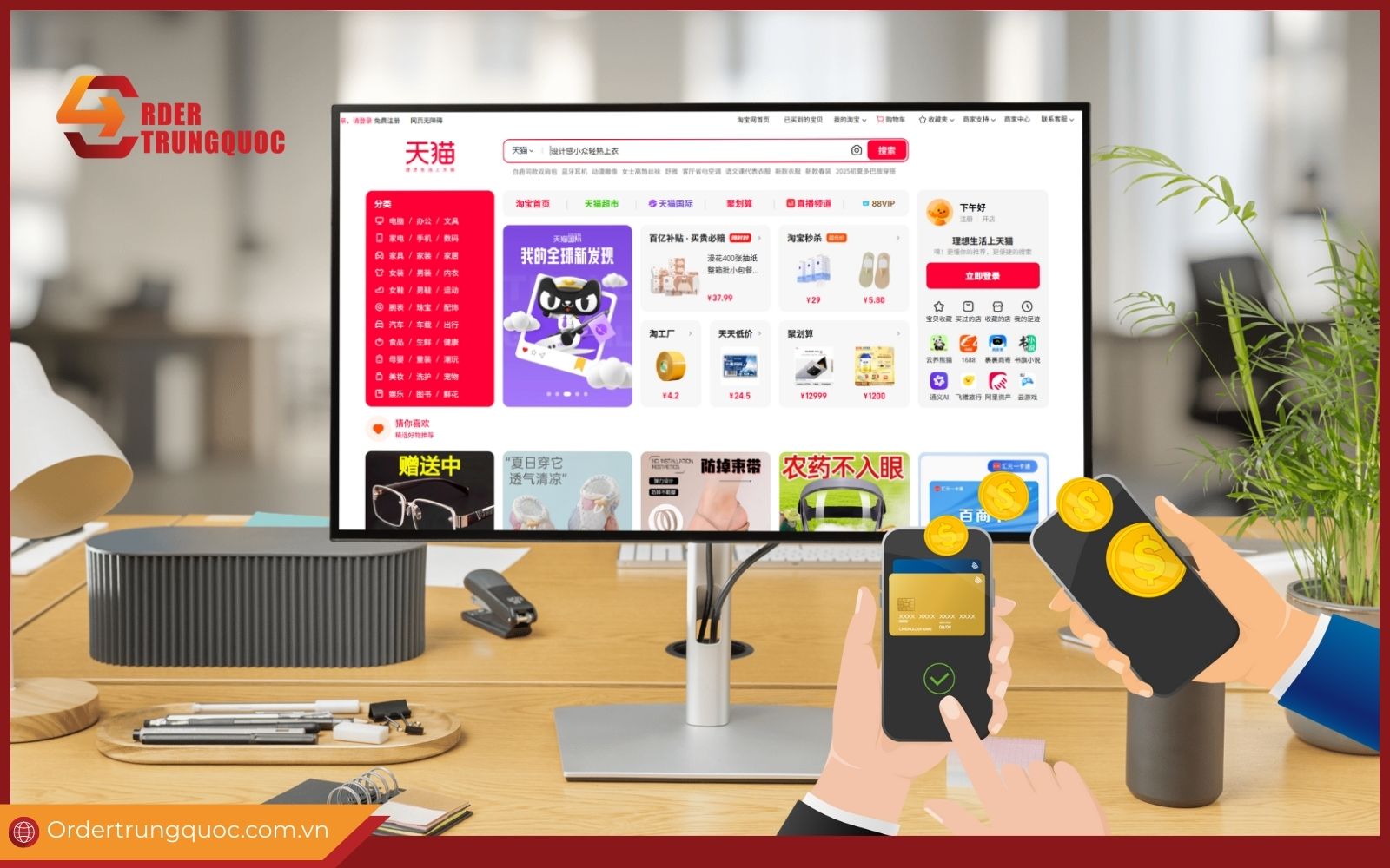 Ủy quyền thanh toán hộ Taobao cho người khác